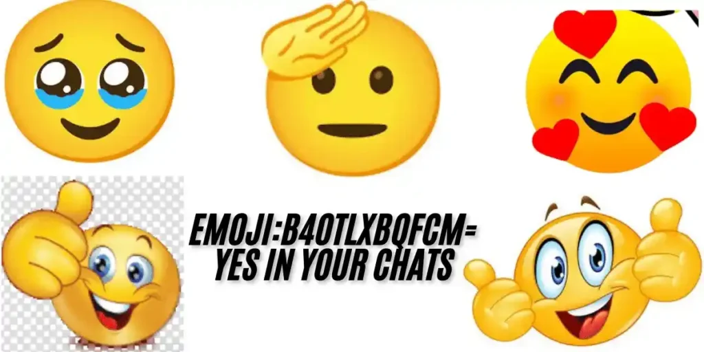 This emage showing a Emoji:B4otlxbqfcm= Yes in Your Chats